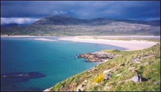 View of Luskentyre and Seilebost
