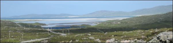 looking down towards Luskentyre