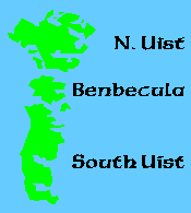 Uists Map