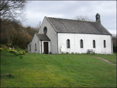 Jura Parish Church at Craighouse, Scotland