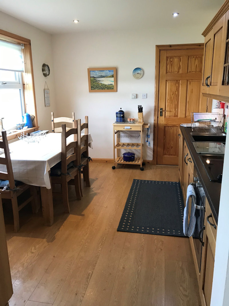 Atlantic cottage kitchen / dining area