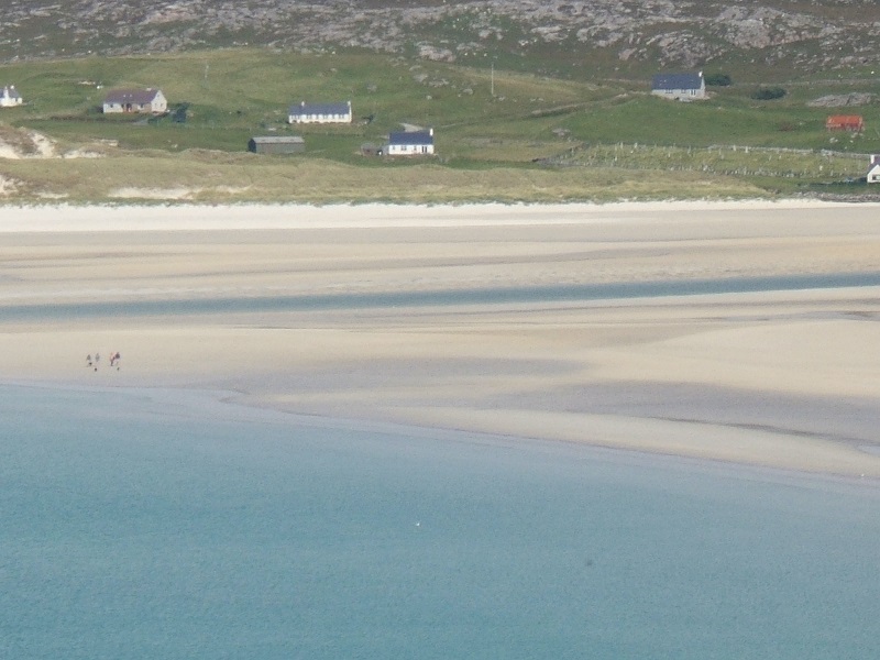 View of Luskentyre beach, Outer Hebrides