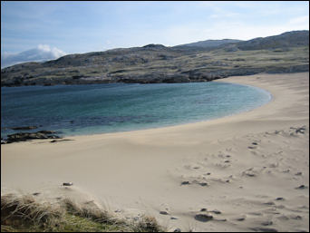 beach on Taransay